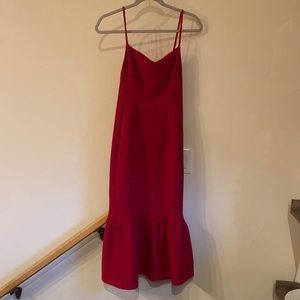 Anthropologie Red Cocktail Dress - never worn, tags on